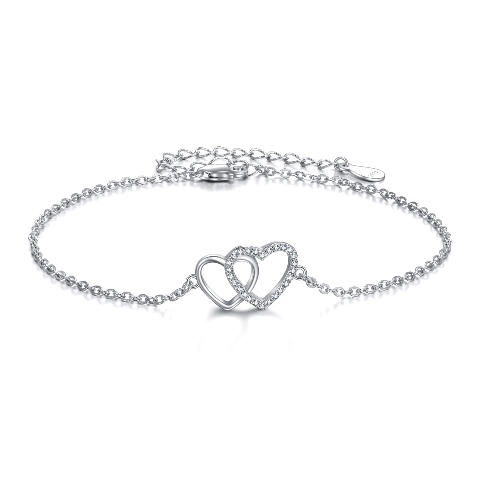 The Intertwined Hearts Bracelet