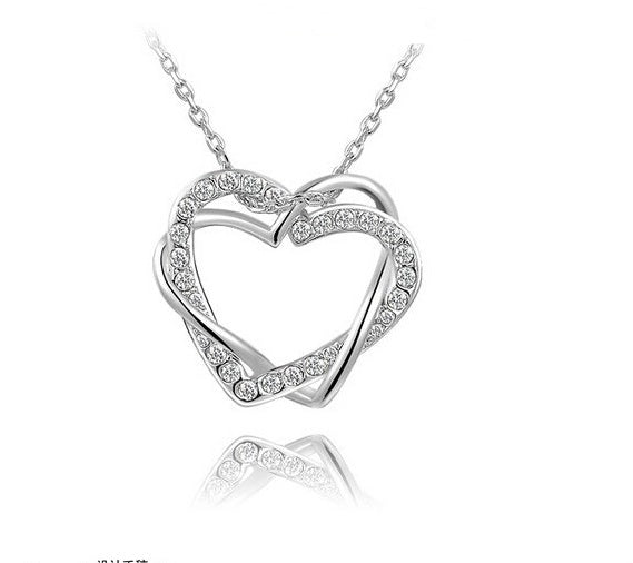 The Interlocking Hearts Necklace