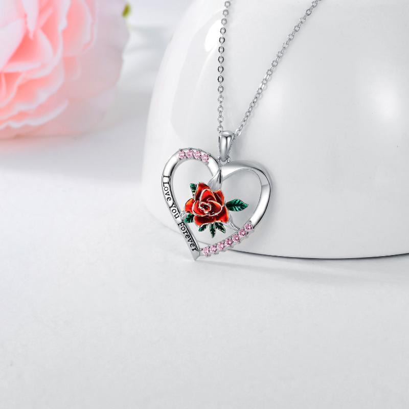 The Romantic Rose Necklace
