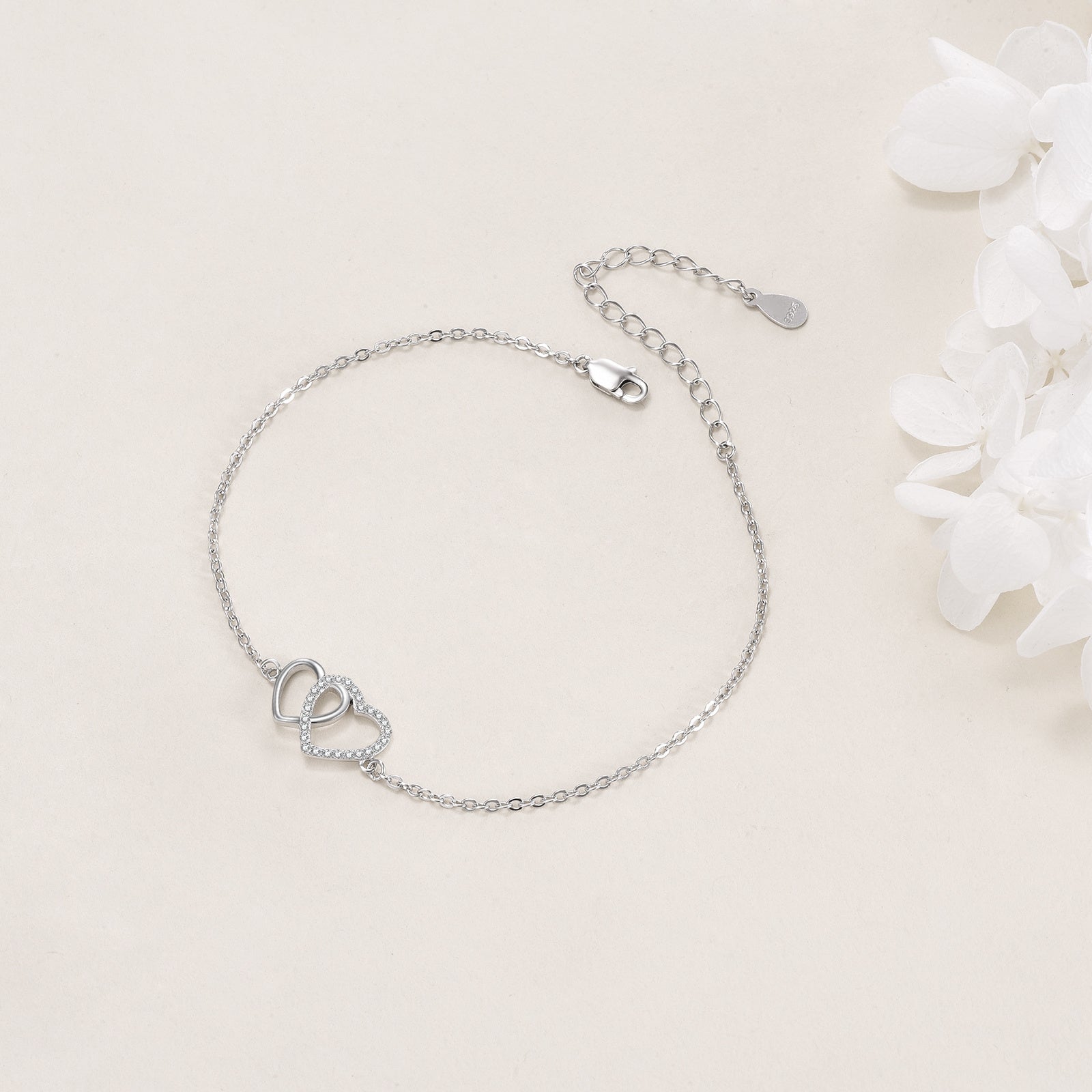 The Intertwined Hearts Bracelet