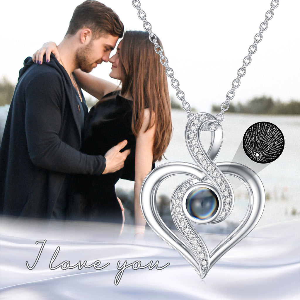 Infinite Love Projection Necklace