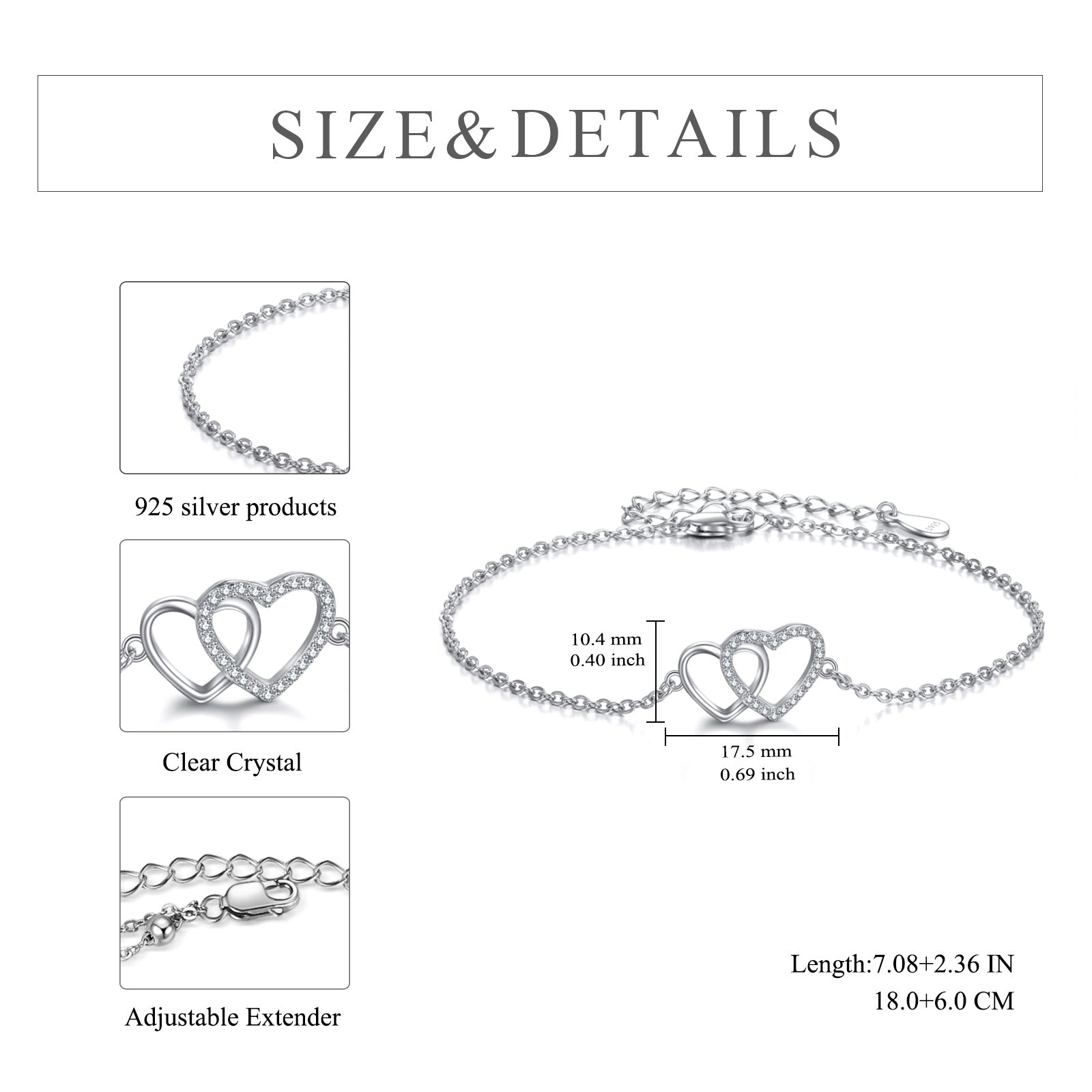The Intertwined Hearts Bracelet