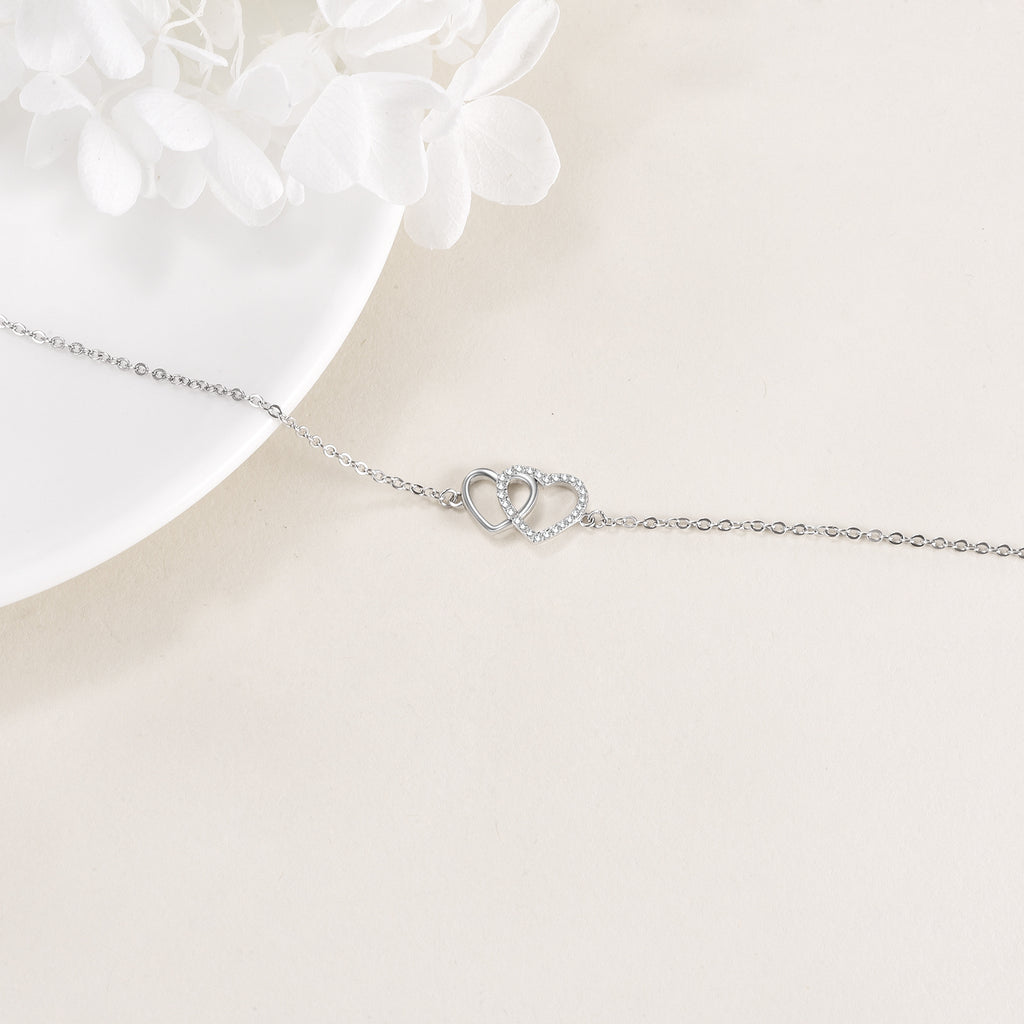 The Intertwined Hearts Bracelet